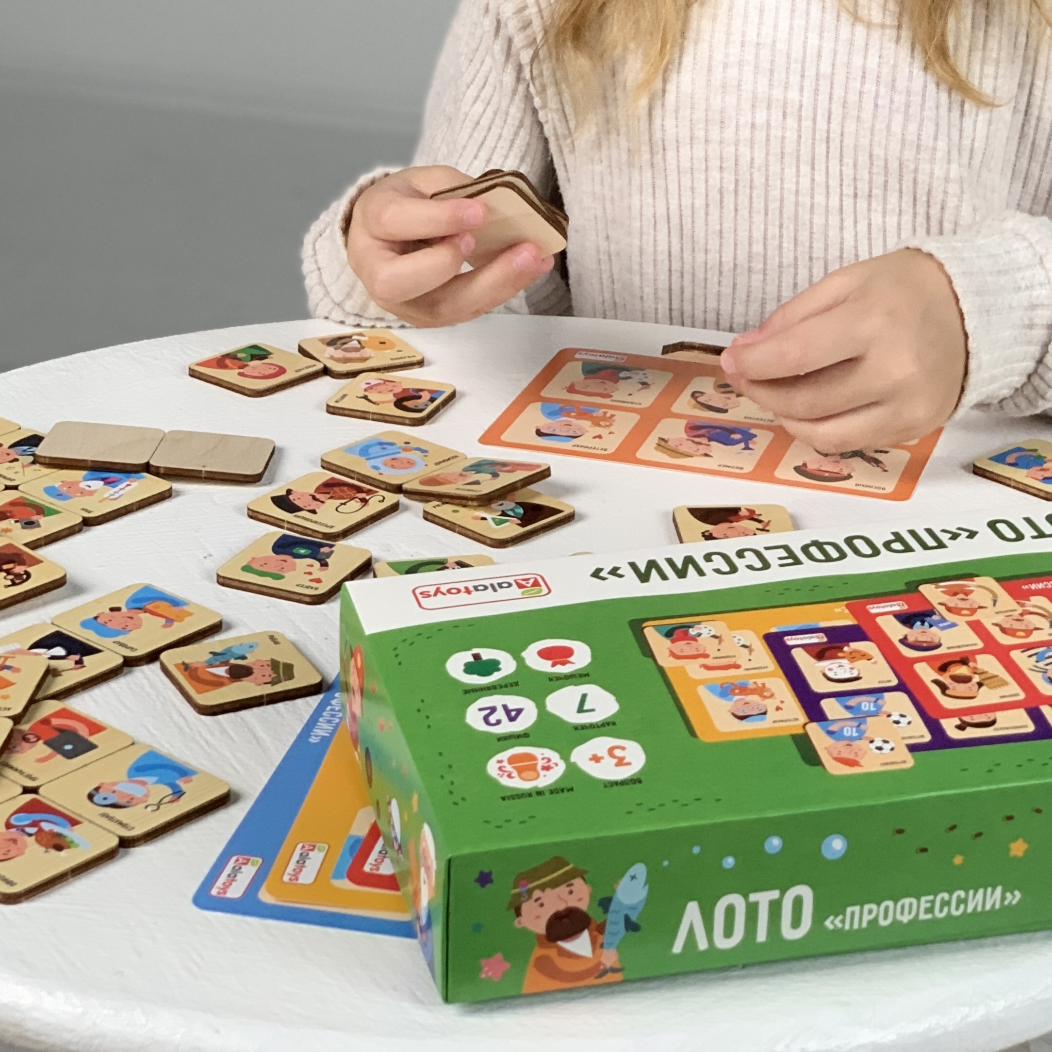 Настольная игра Alatoys Лото Профессии в ассортименте - фото 7