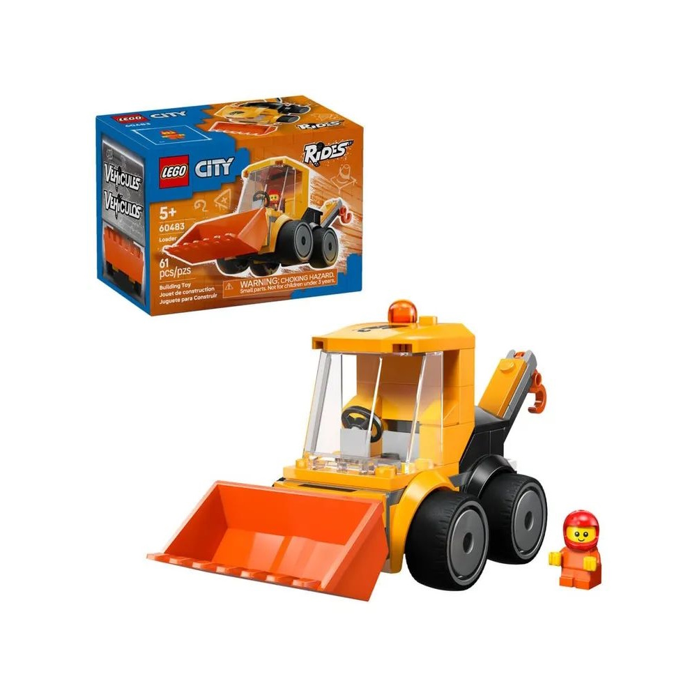 Конструктор LEGO City Машины Строительный погрузчик 61 дет. - фото 1