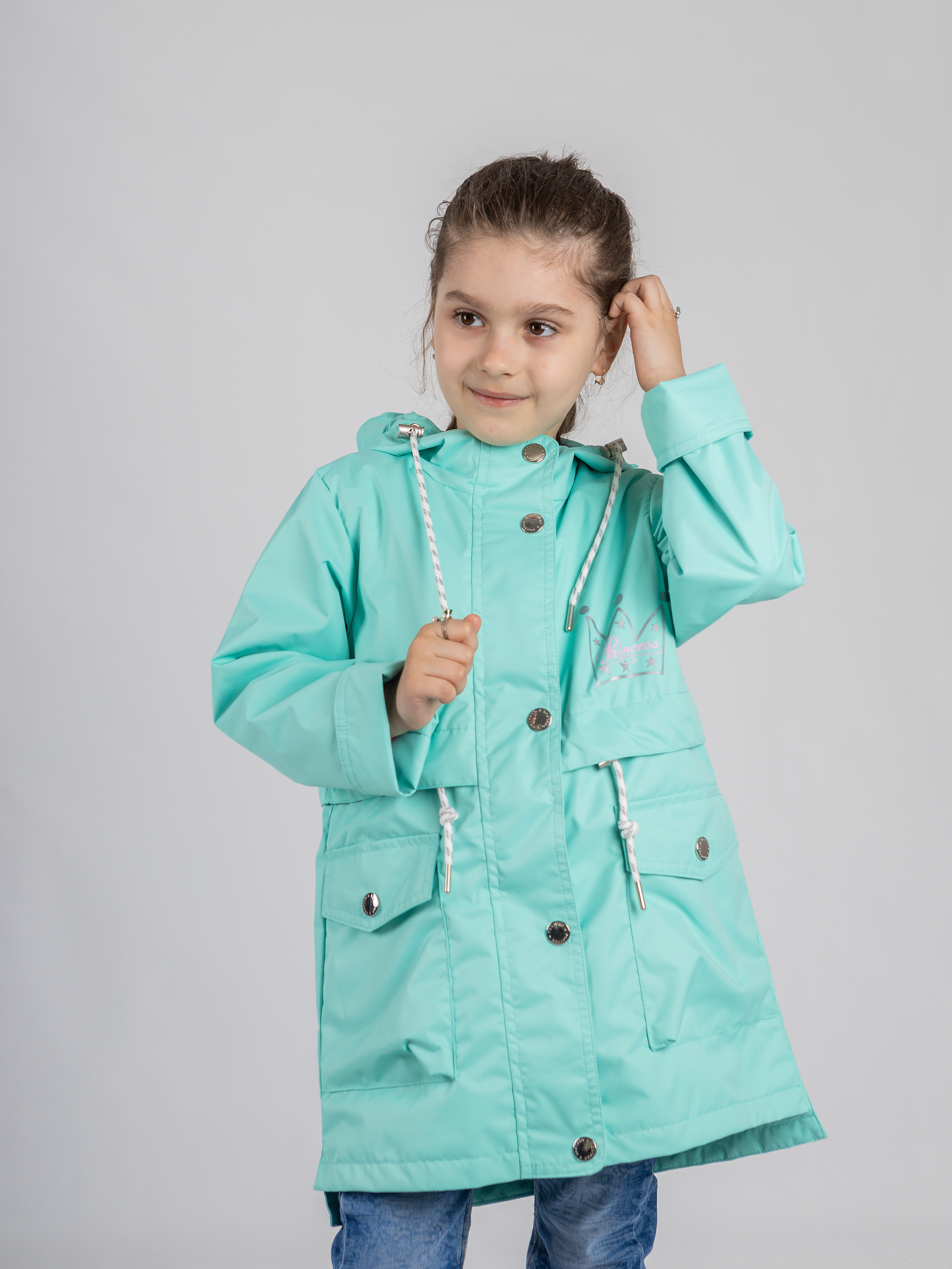 Ветровка ILVES ILV-A-186/6 бирюзовый - фото 3