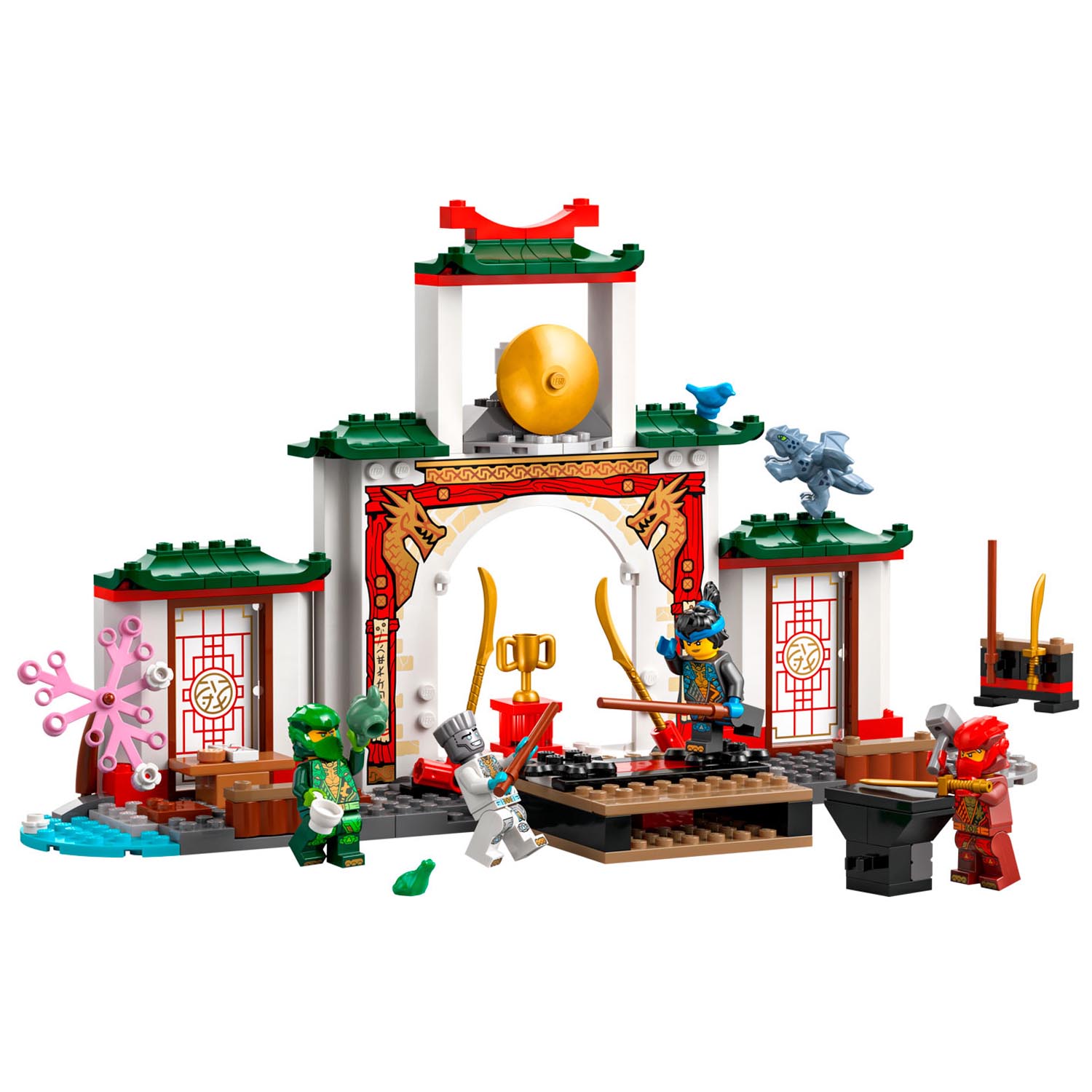 Конструктор LEGO NINJAGO Храм Кружитцу Ниндзя 158 дет. - фото 5