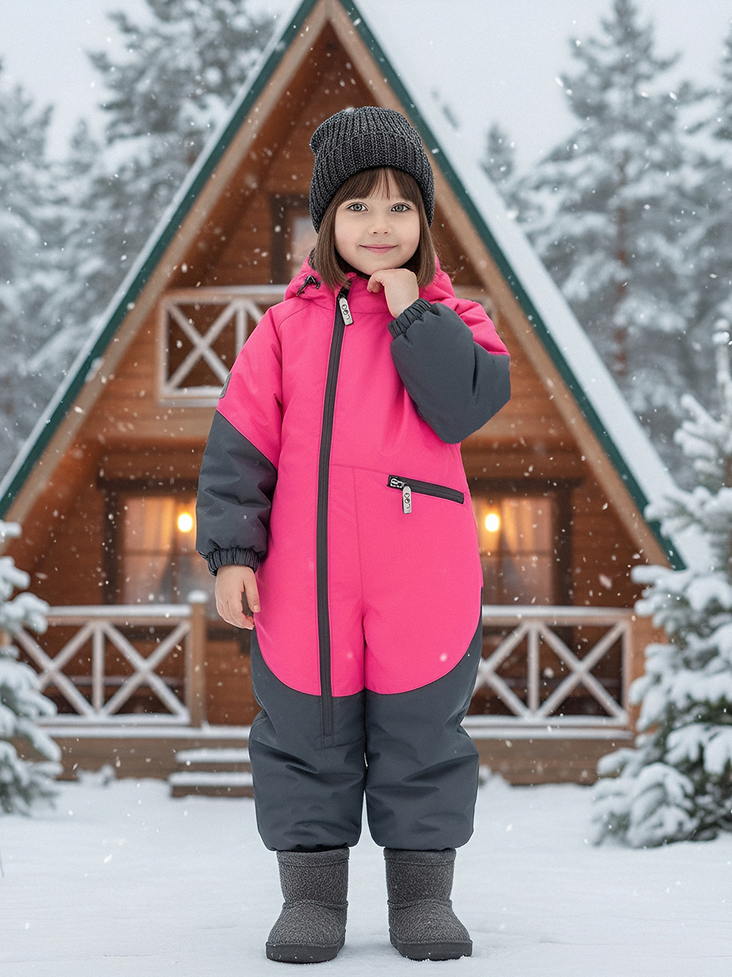 Комбинезон LEO 5022В_фуксия - фото 10