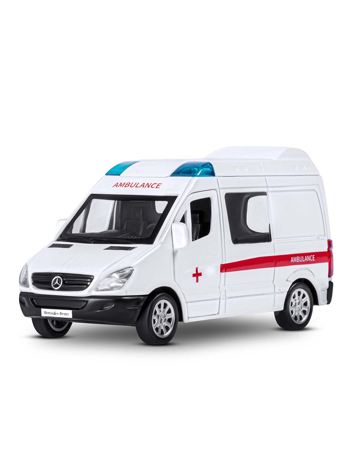 Скорая помощь АВТОпанорама Mercedes Benz Sprinter 1:53 Скорая 1:53 JB1251635 - фото 10