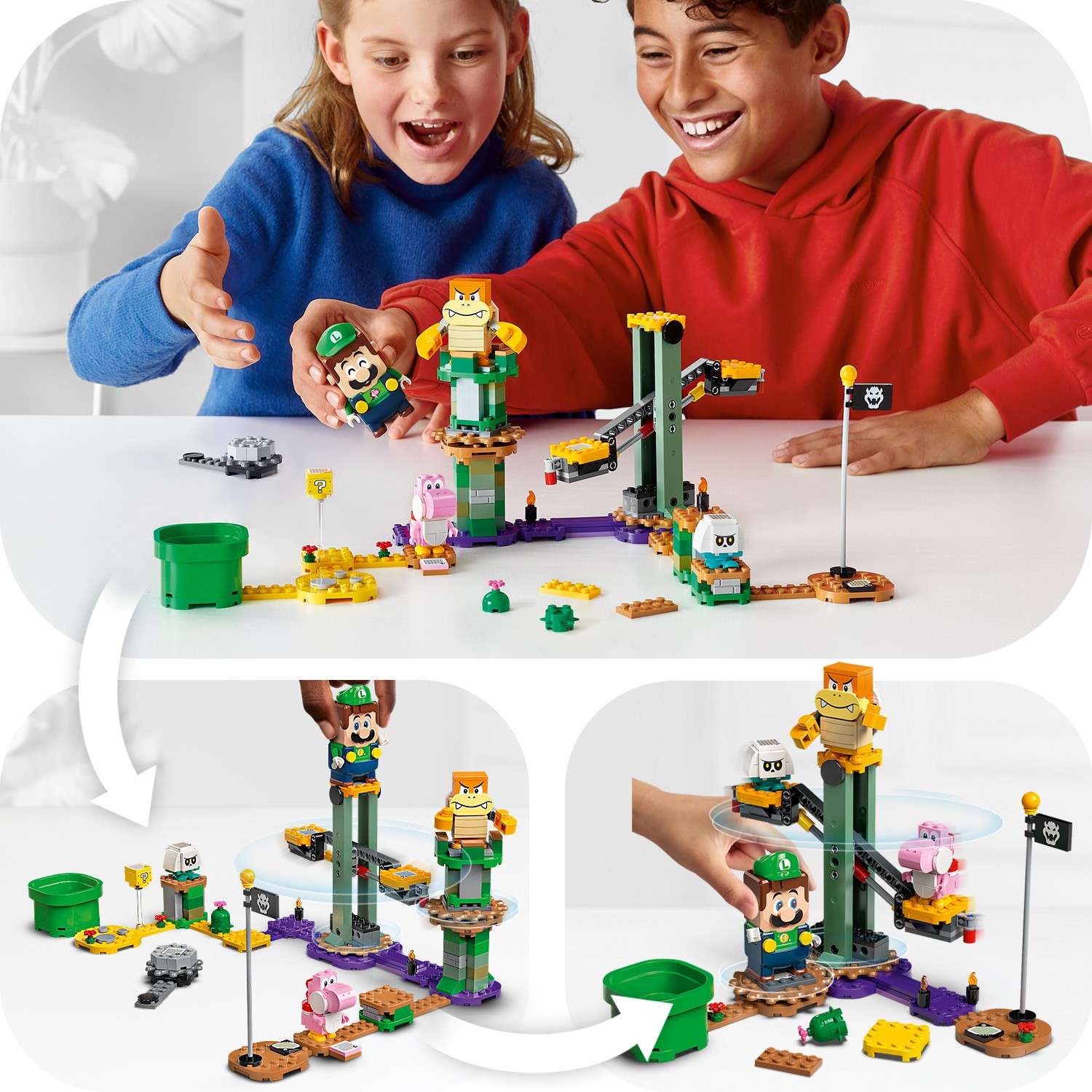 Конструктор LEGO Super Mario Приключения вместе с Луиджи блочный - фото 16