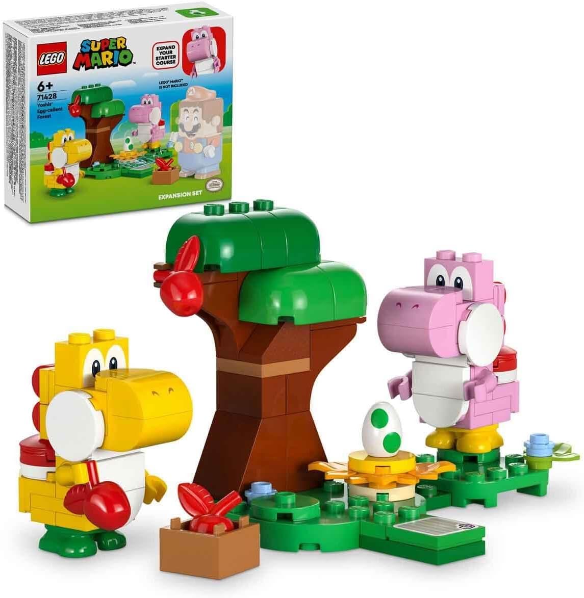 Конструктор LEGO Super Mario Набор Яичный лес Йоши 107 дет. - фото 1