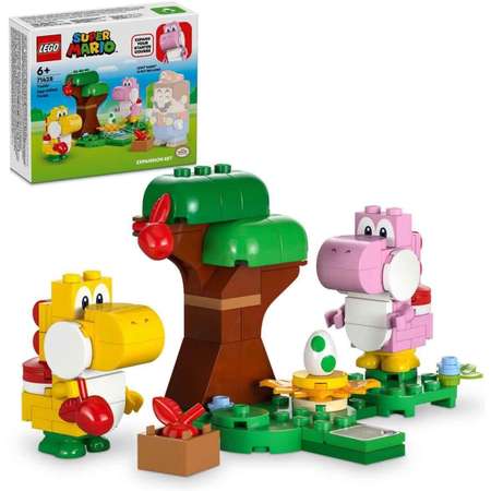Конструктор LEGO Super Mario Набор Яичный лес Йоши блочный