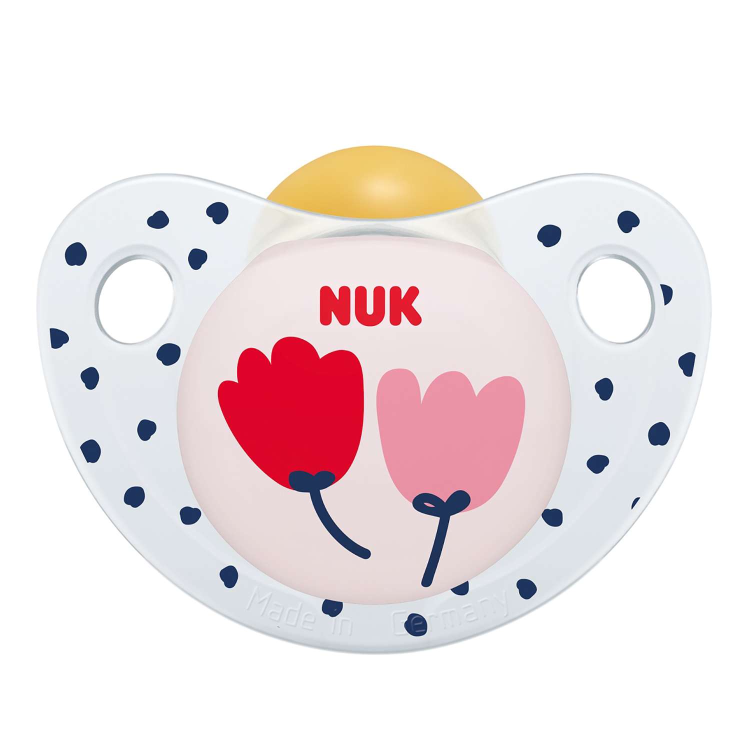 Пустышка Nuk латекс ортодонтическая от 6 мес. 1 шт. - фото 1