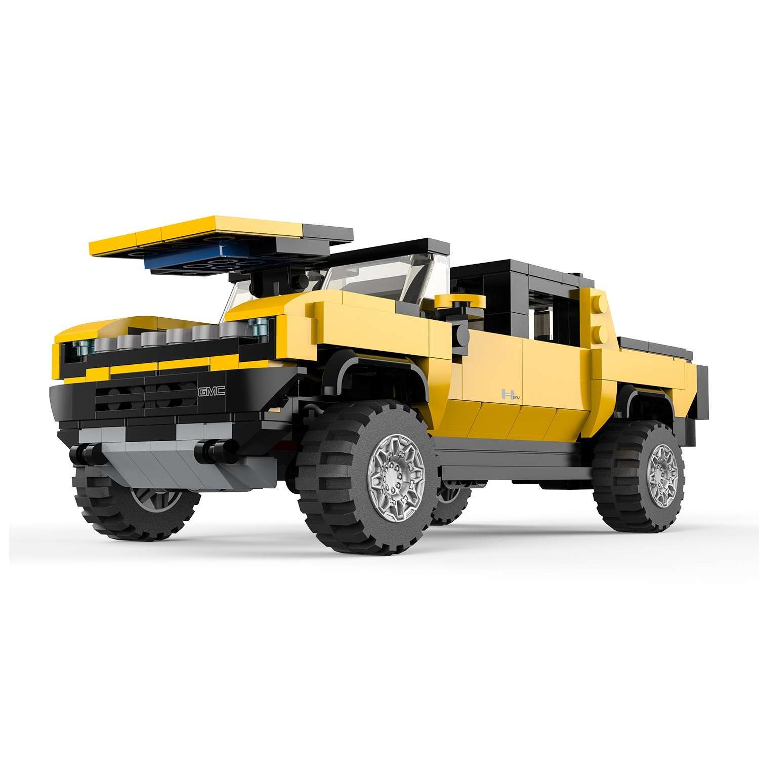 Конструктор Rastar Hummer EV блочный - фото 6