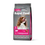 Корм для собак Royal Food с говядиной 600г сухой