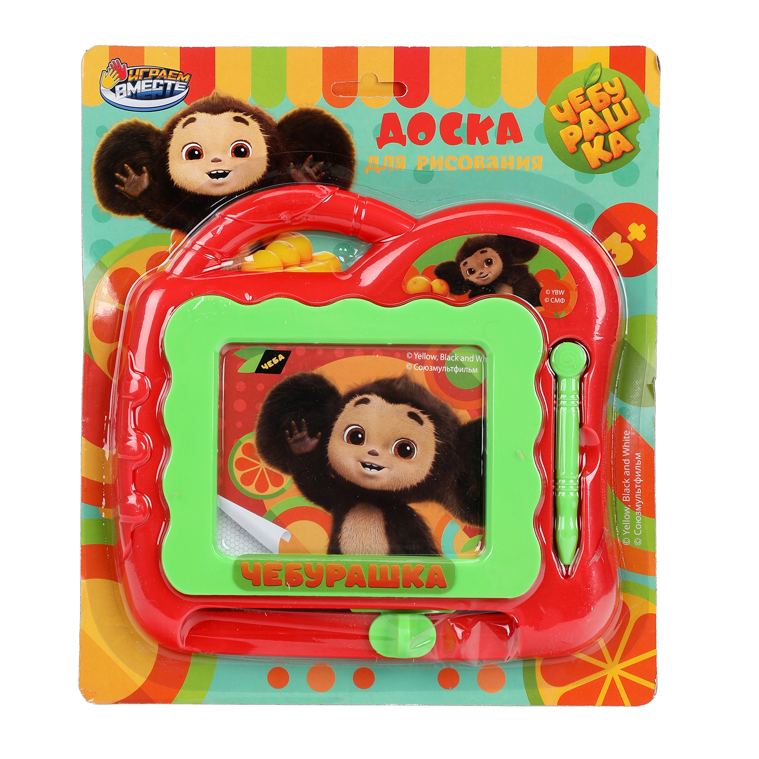 Игрушка Играем вместе планшет Чебурашка Магнитная - фото 2