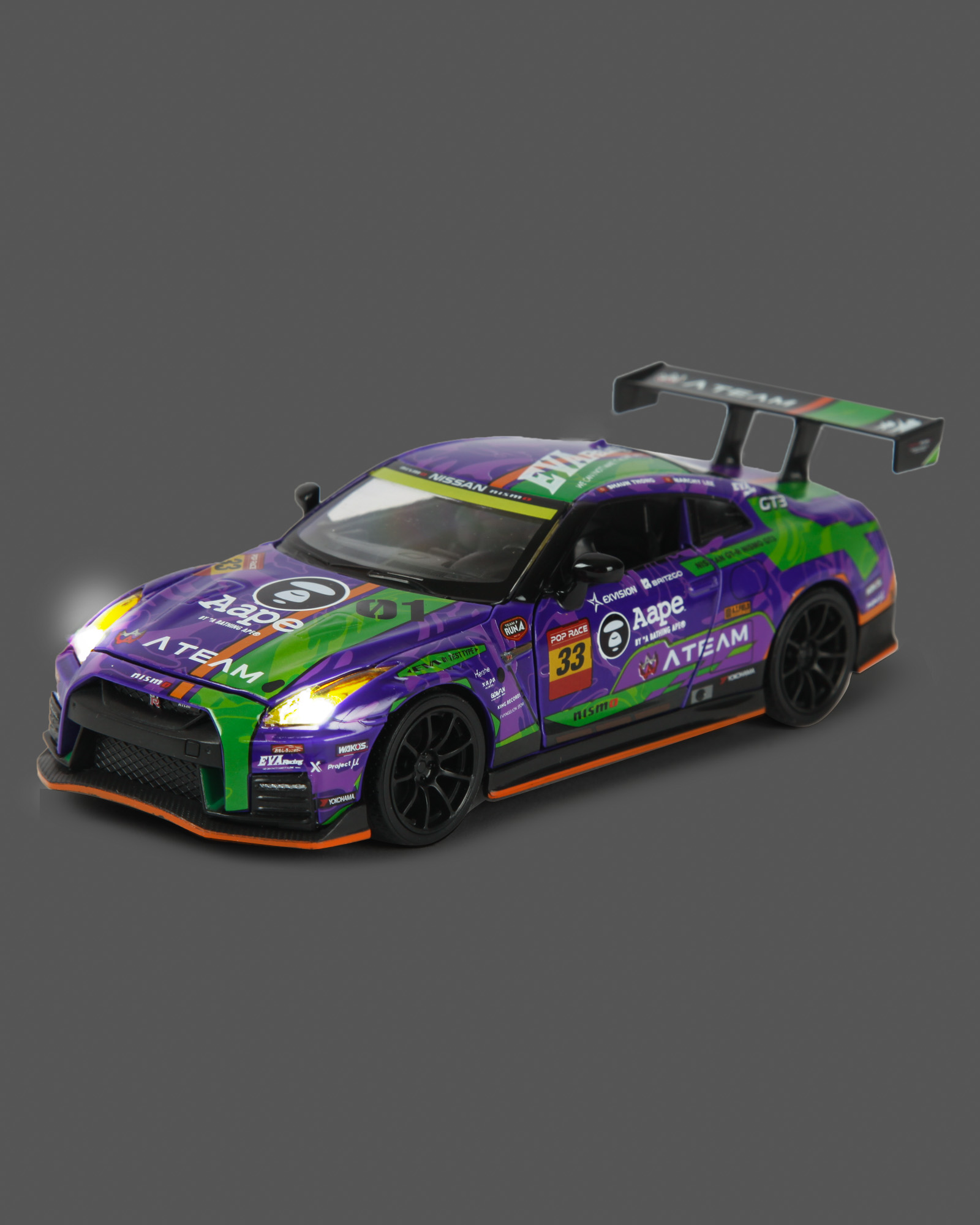 Автомобиль Mobicaro Nissan GT-R Niso EVA 1:32 664981(G) - фото 2