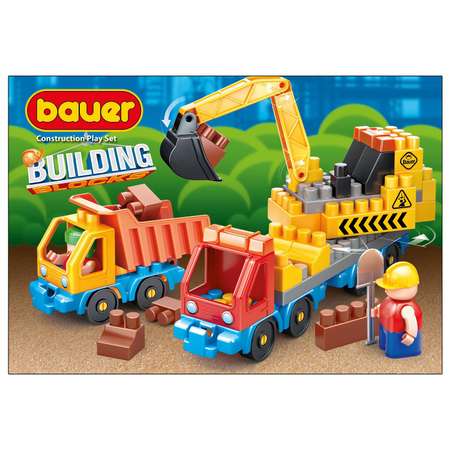 Конструктор BAUER Стройка блочный