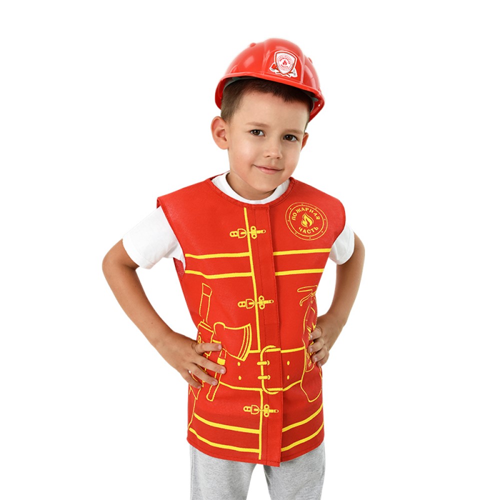 Игрушка Leader Пожарный (экипировка, костюм) - фото 1