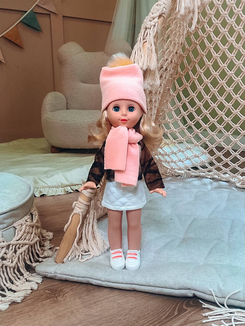 Кукла модельная СТРАНА КУКОЛ кукла в модной одежде высота 35 см 18-C-16 - фото 14