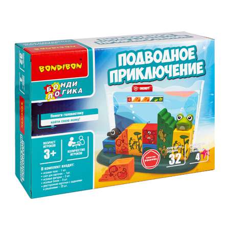 Настольная игра Bondibon ПОДВОДНОЕ ПРИКЛЮЧЕНИЕ