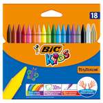 Восковые мелки BIC 18 шт.