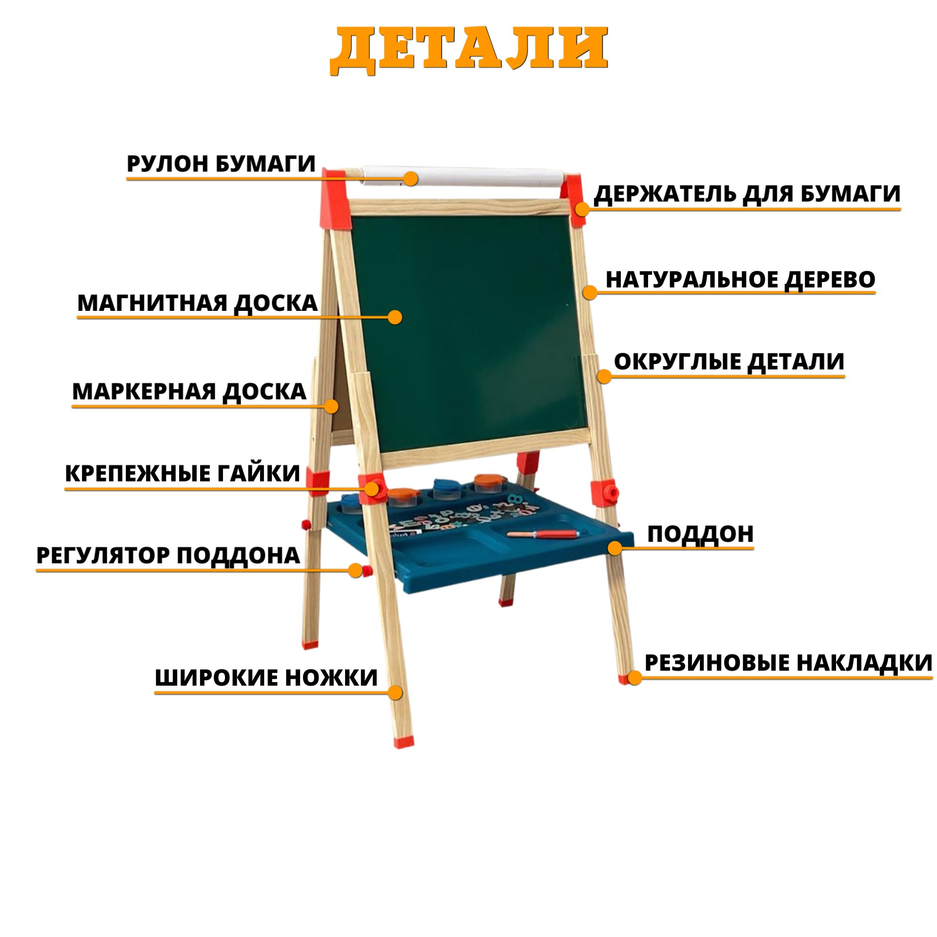 Магнитно-маркерная доска MingTa - фото 14