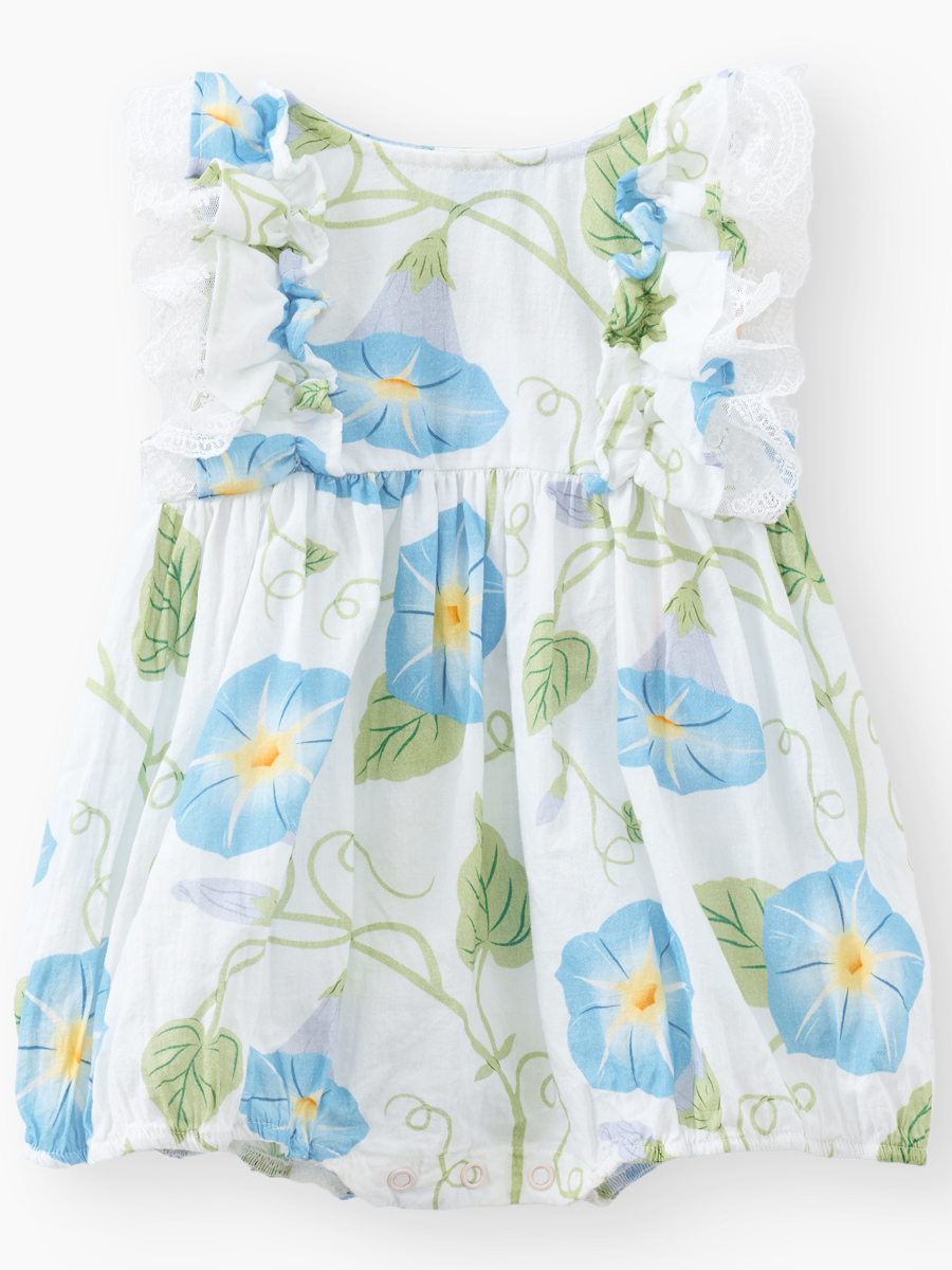 Боди Happy Baby 88264-0_milky-blue(flowers) - фото 1