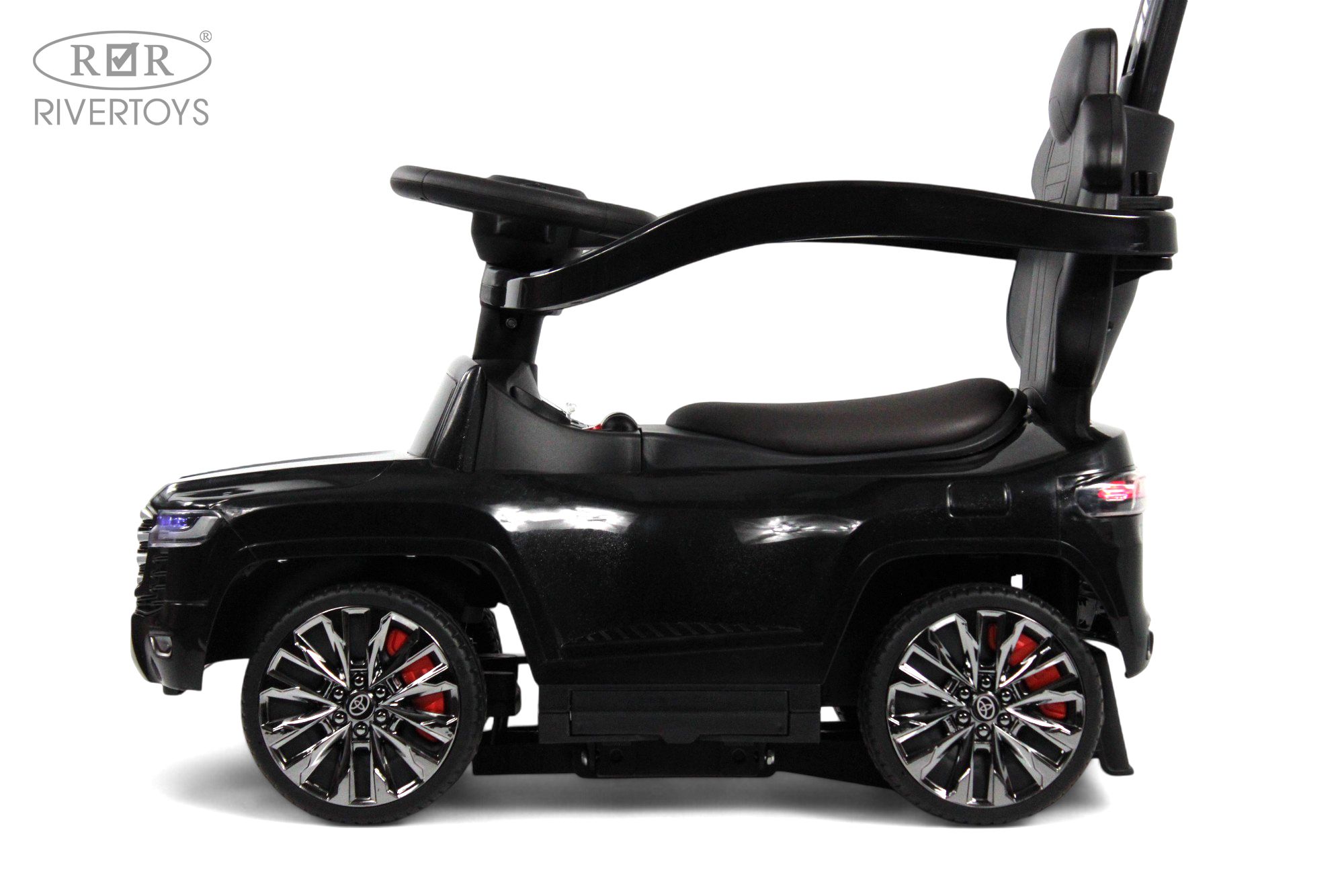 Электромобиль RIVERTOYS Toyota Z002ZZ-A-BLACK С пультом ДУ - фото 6