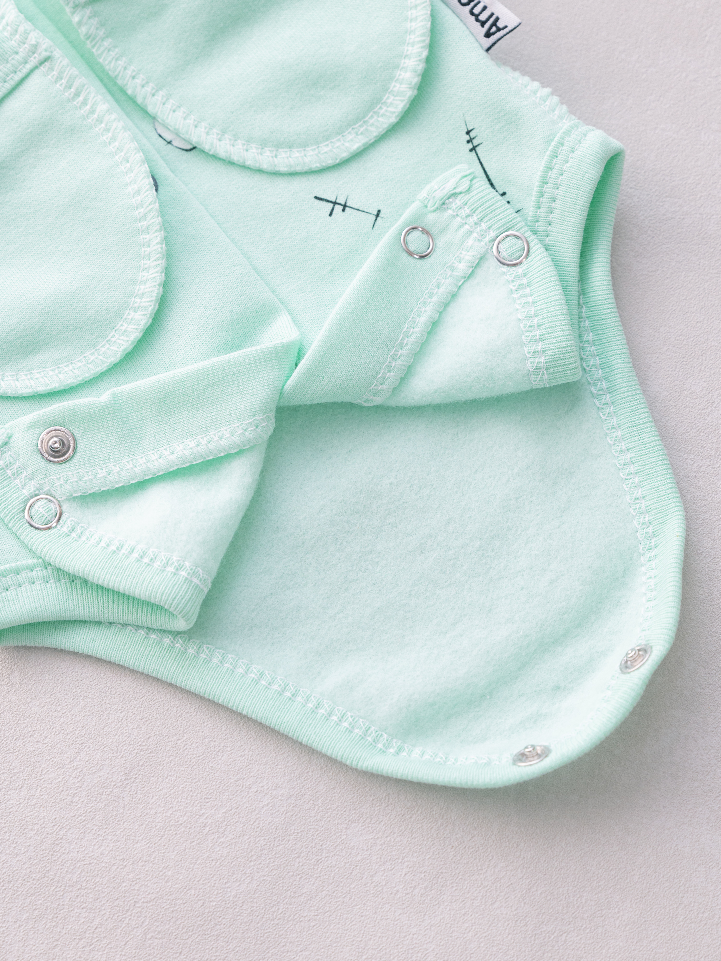 Боди и ползунки Amelli 290.140.0.293.055;230.005.0.293.055зел - фото 6