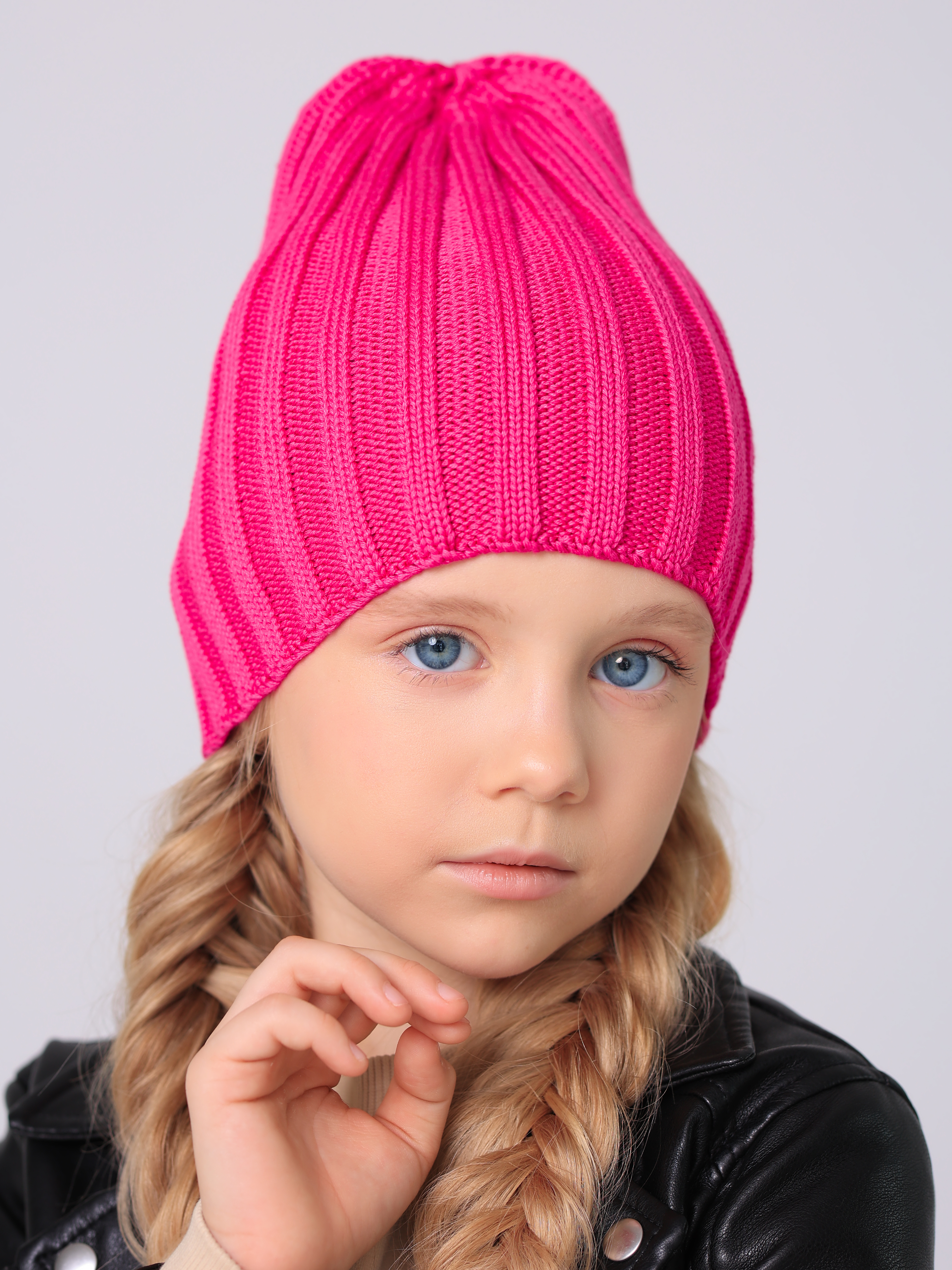 Шапка BRIOLLINI Onix фуксия - фото 2