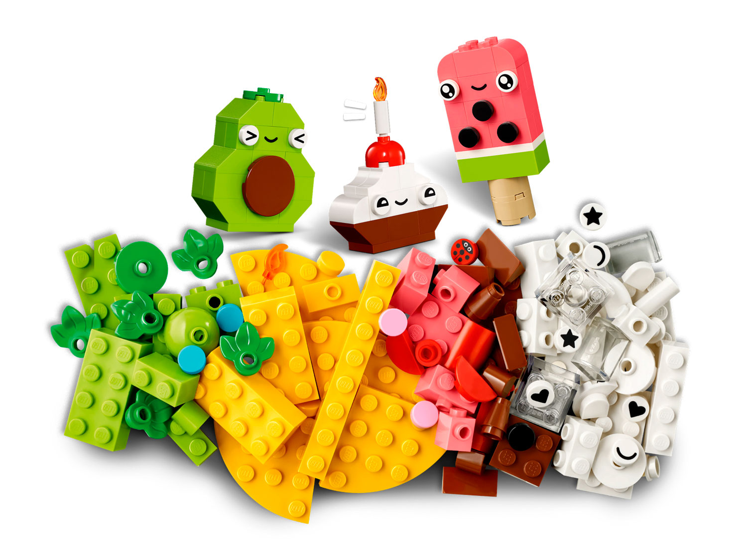 Конструктор LEGO Classic Креативная еда 150 дет. - фото 2