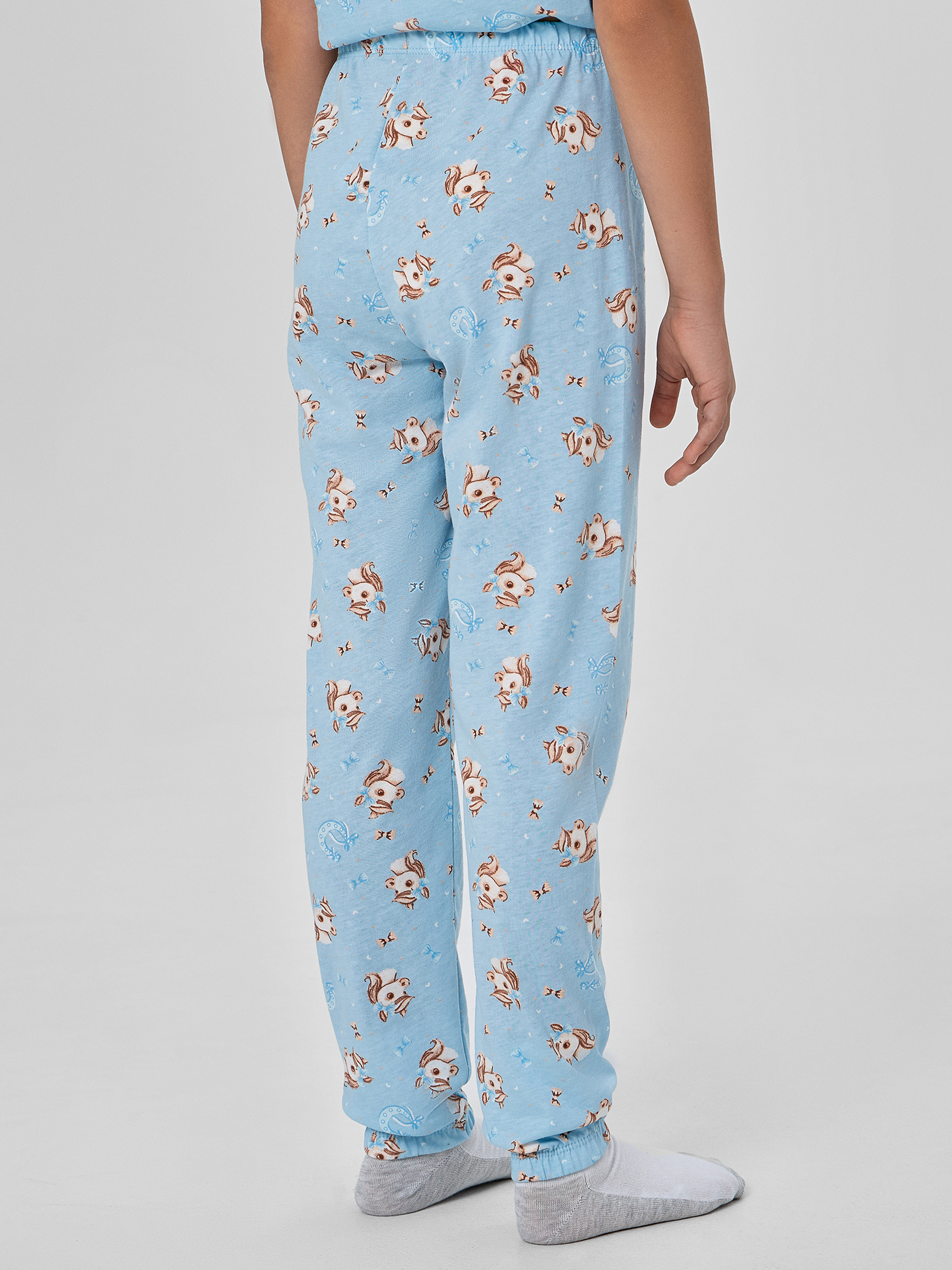 Пижама Mark Formelle (Марк Формэль) 567740/милые коники на голубом - фото 6