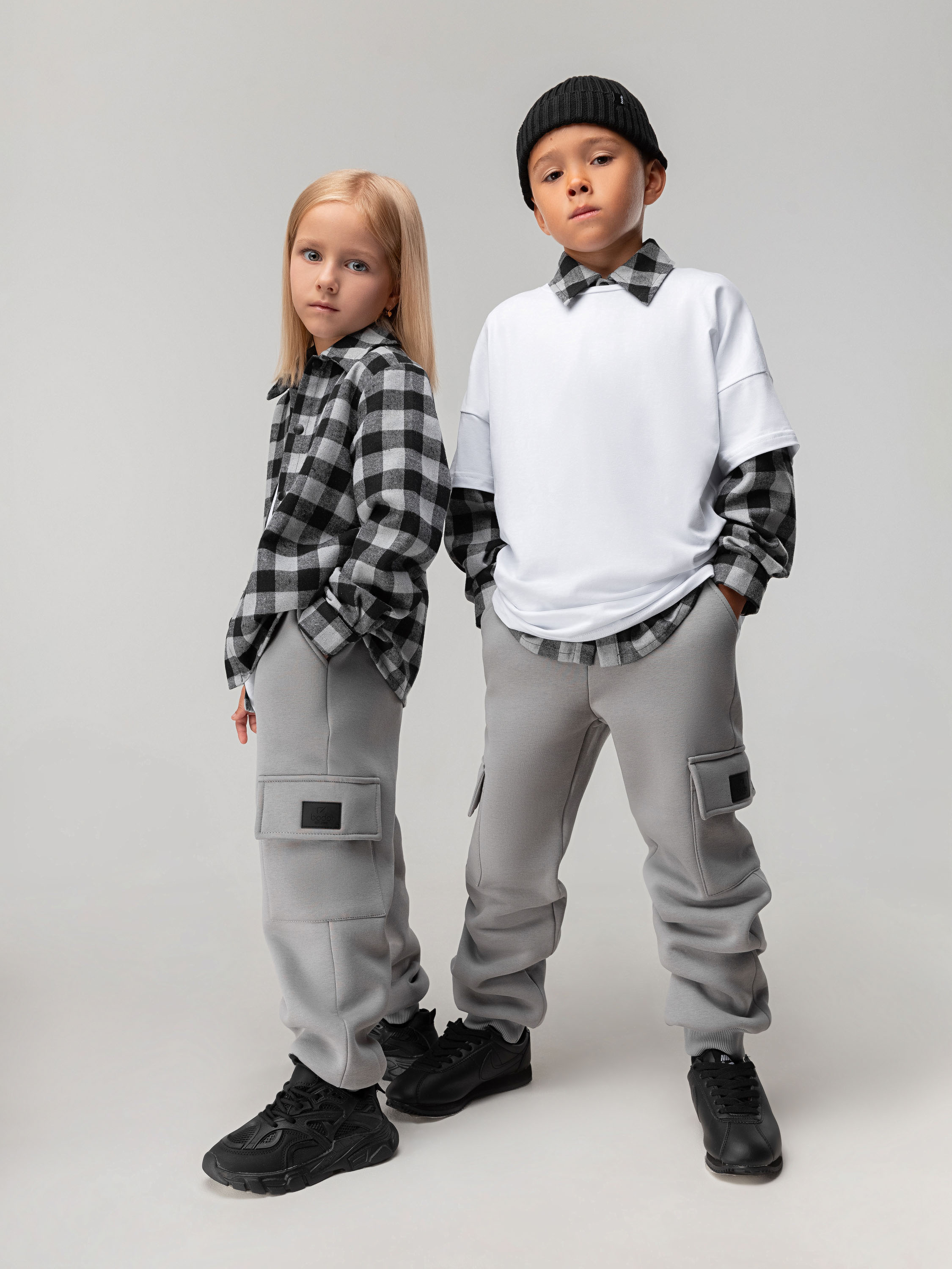 Брюки спортивные Bodo 6-471МU_светло-серый - фото 3