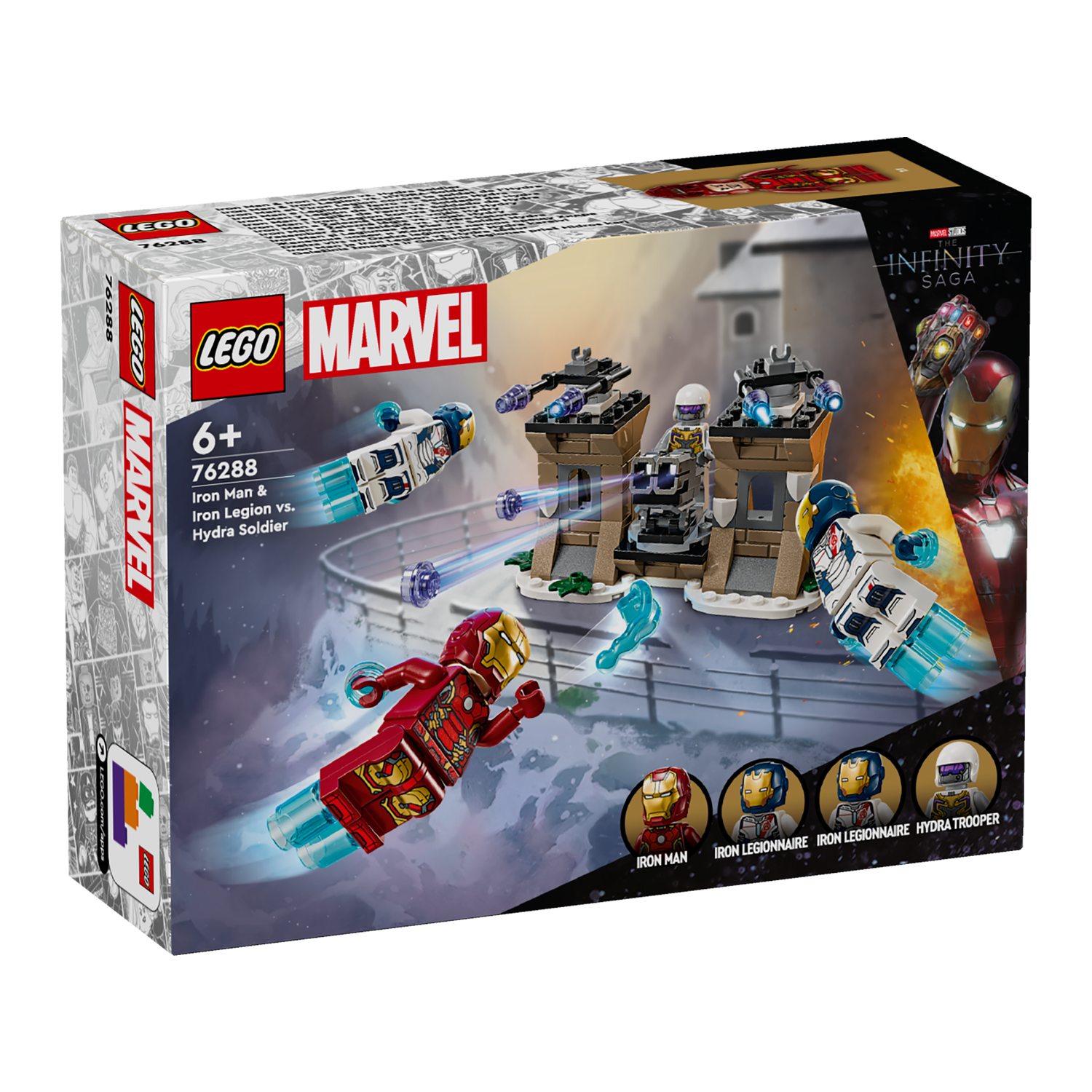 Конструктор LEGO Marvel Super Heroes Железный Легион против Гидры - фото 3