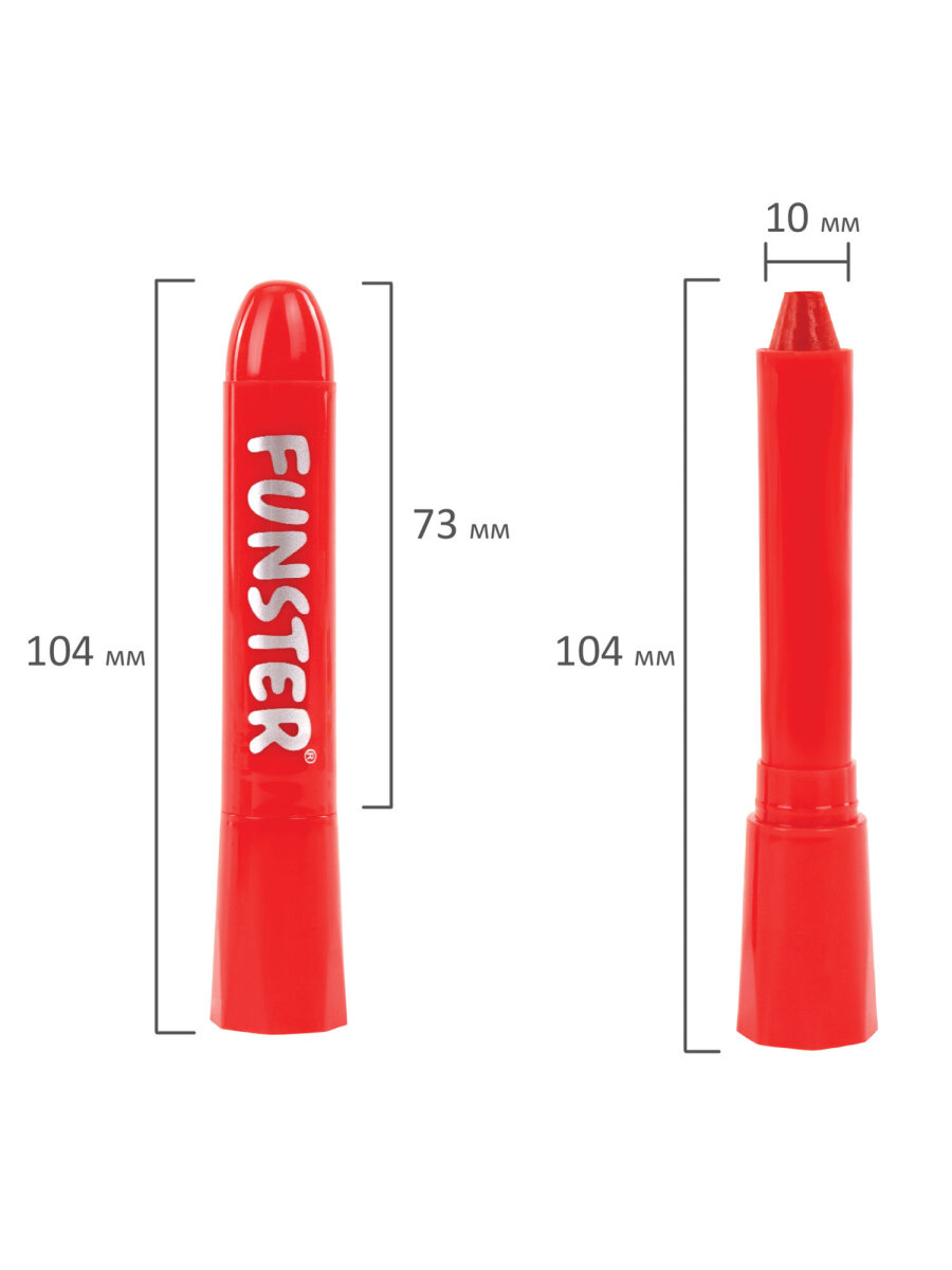 Аквагрим Funster Классические, золото, серебро краски 12 цв. - фото 6
