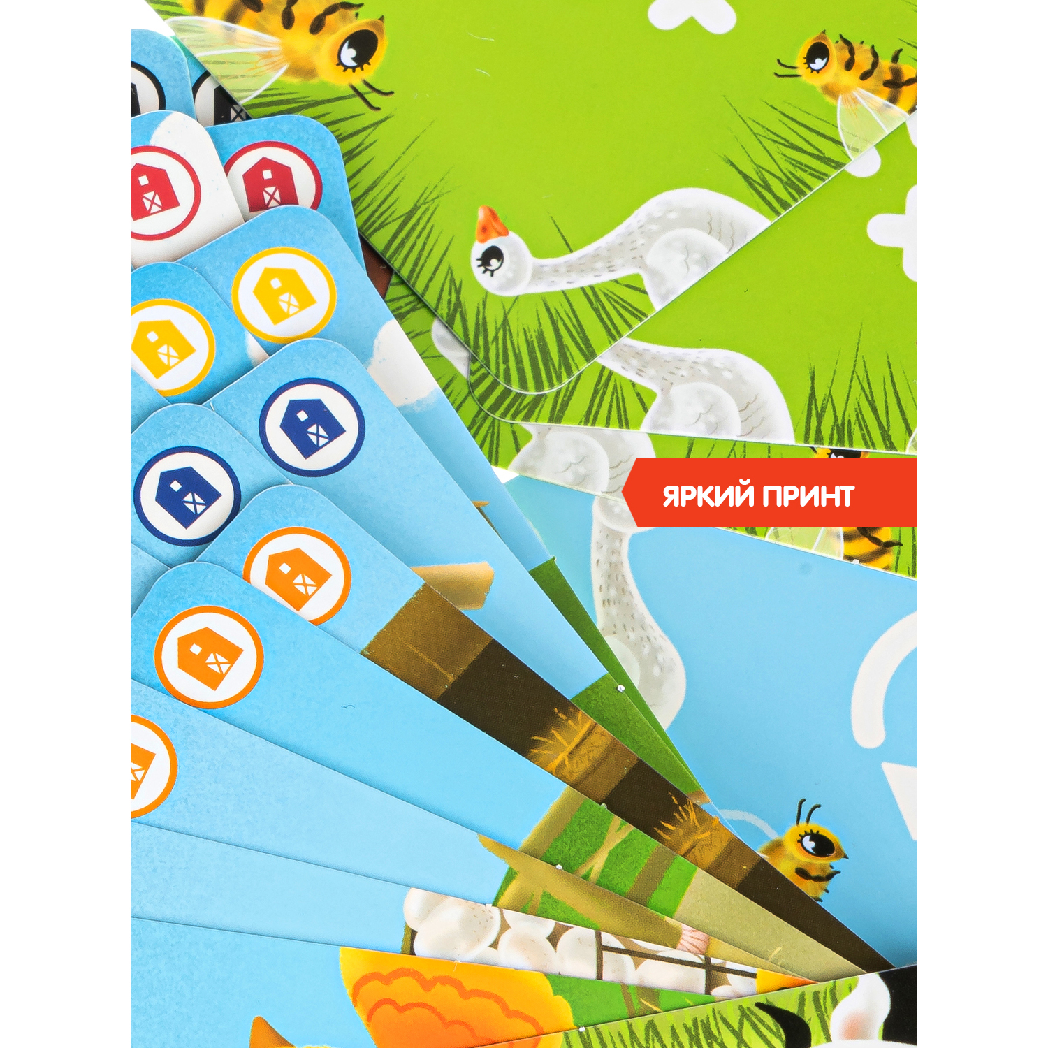 Настольная игра Bondibon Большой переполох на Ферме - фото 7