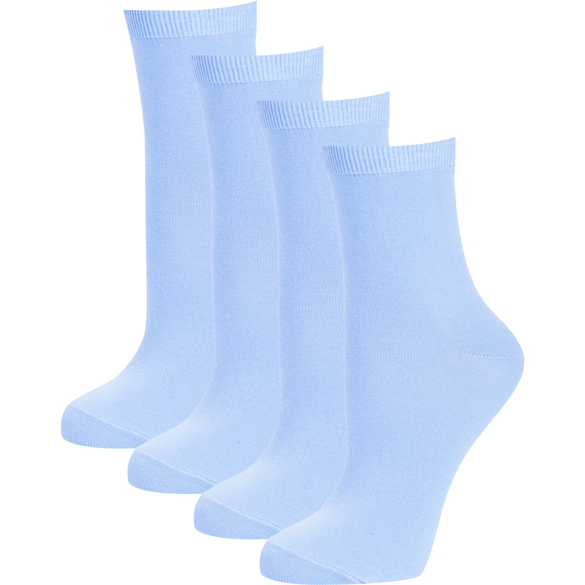 Носки 4 пары RuSocks С-425 Ж _(ДМ)_светло-голубой_4_пары - фото 1
