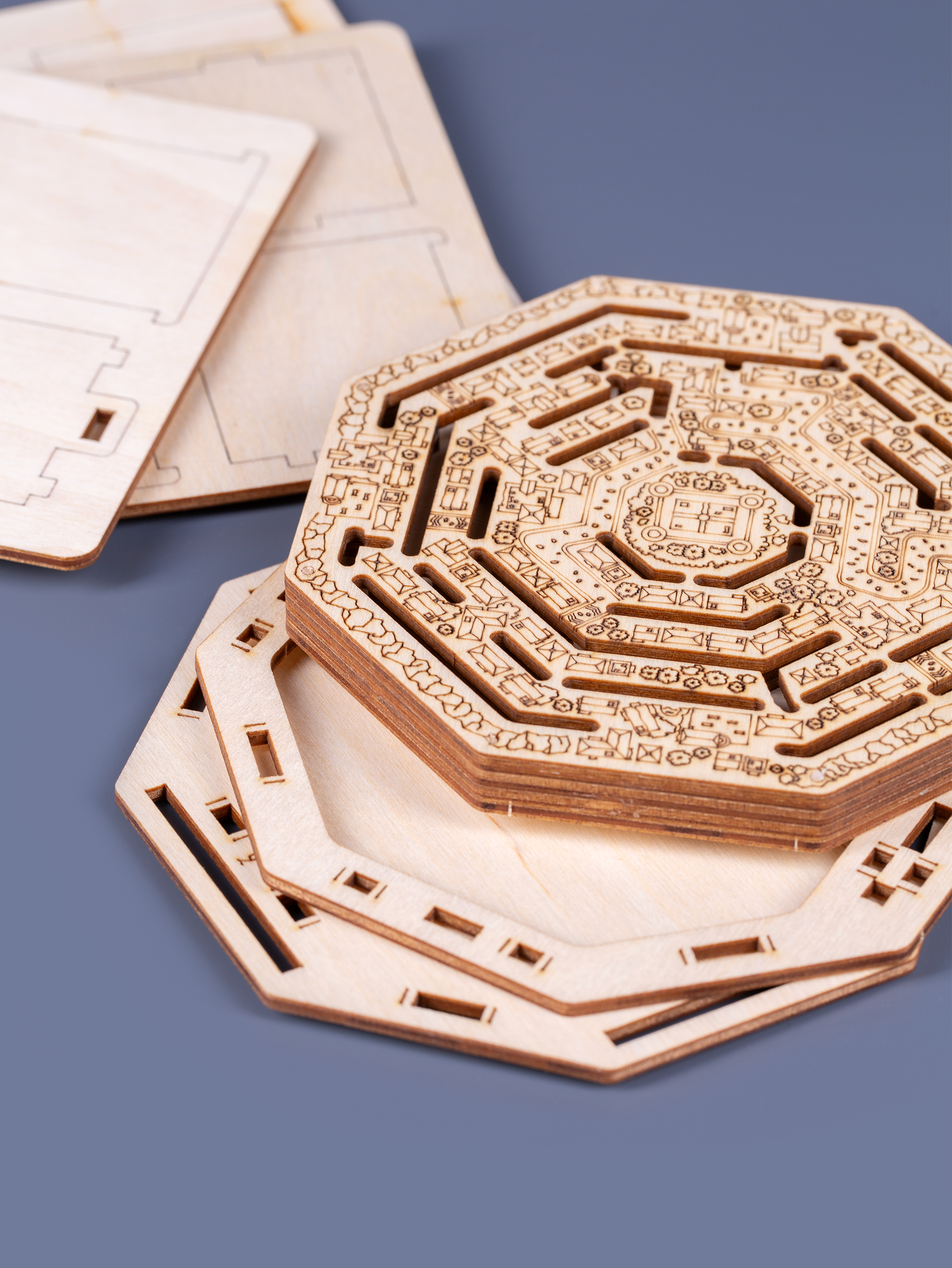 Настольная игра EscapeWelt Secret Maze Box Constructor - фото 2