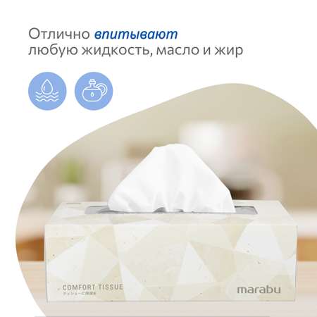 Бумажные салфетки MARABU 5 упак. 250 шт.