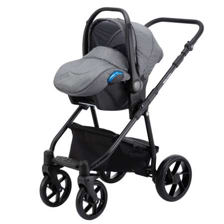 Коляска 3в1 BeBe-mobile серый