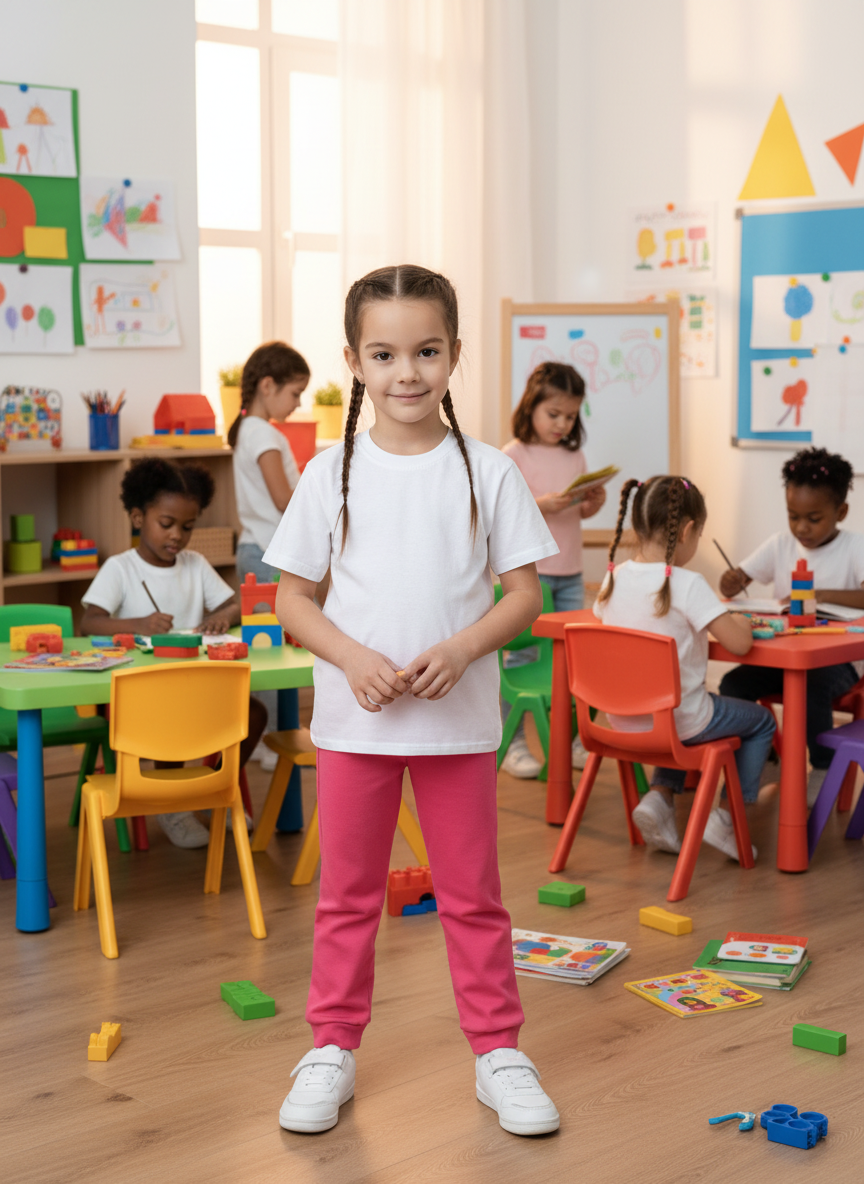 Брюки Утенок 432/1 фуксия - фото 3