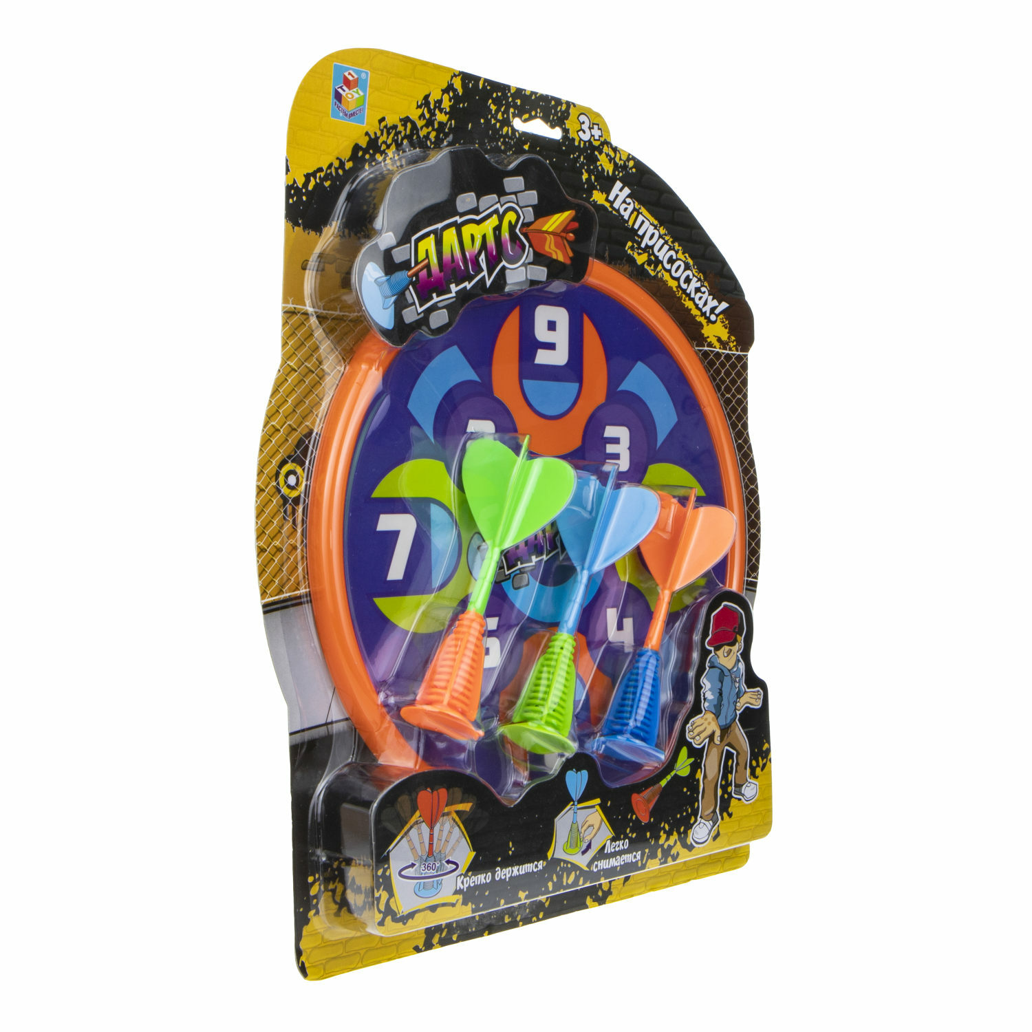 Игровой набор 1TOY дартс на присосках - фото 5