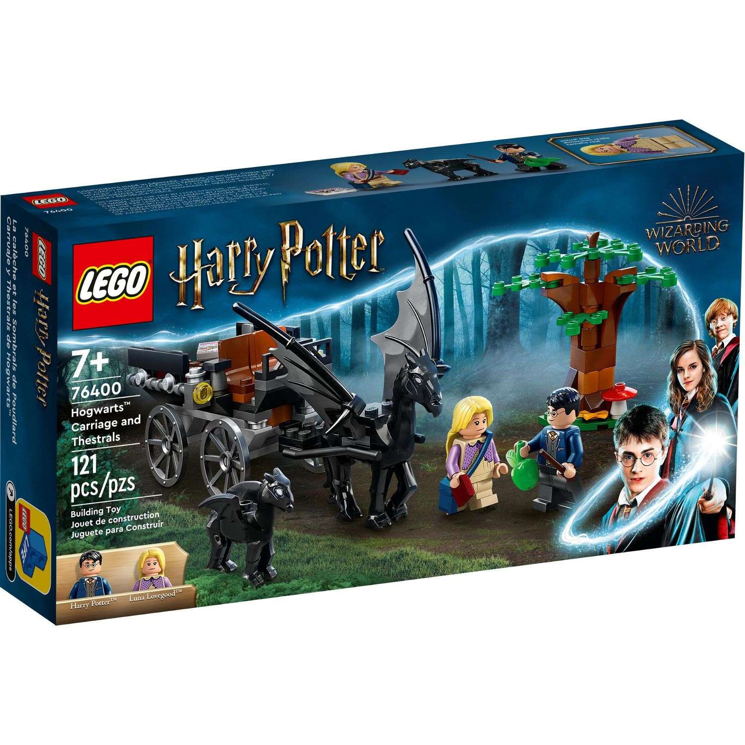 Конструктор LEGO Harry Potter Hogwarts Carriage Thestrals 121 дет. - фото 7