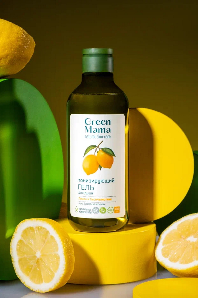 Гель Green Mama тонизирующий 400 мл - фото 6