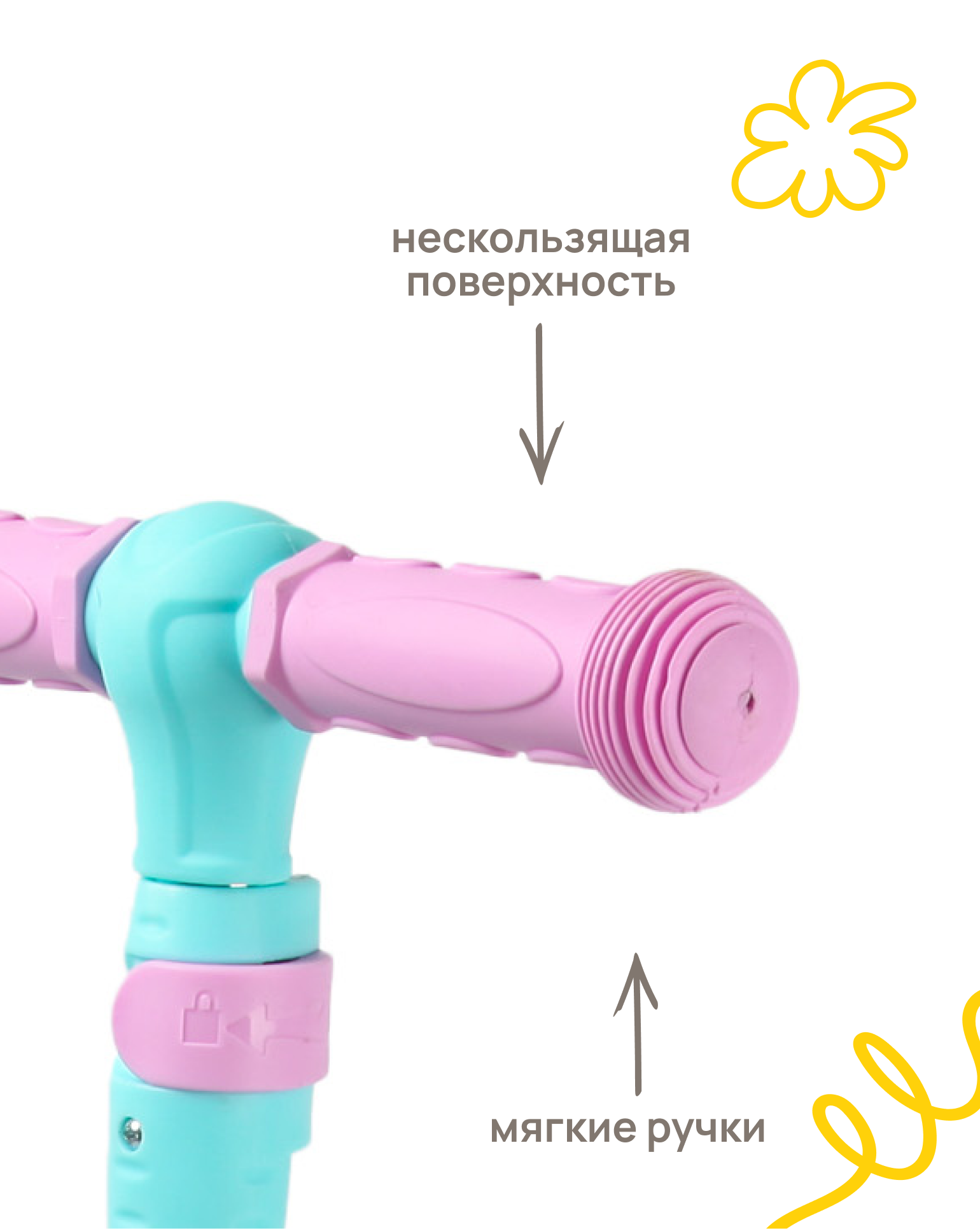 Самокат Kreiss трехколесный - фото 4