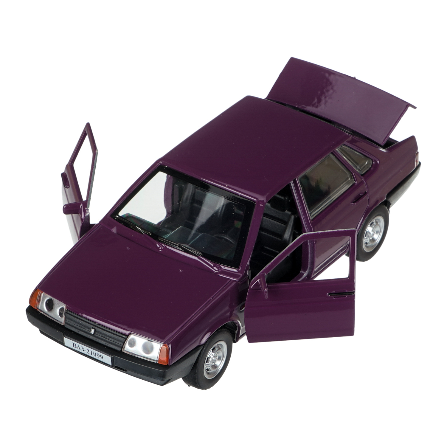Автомобиль Технопарк ВАЗ 21099 1:32 410436 - фото 2