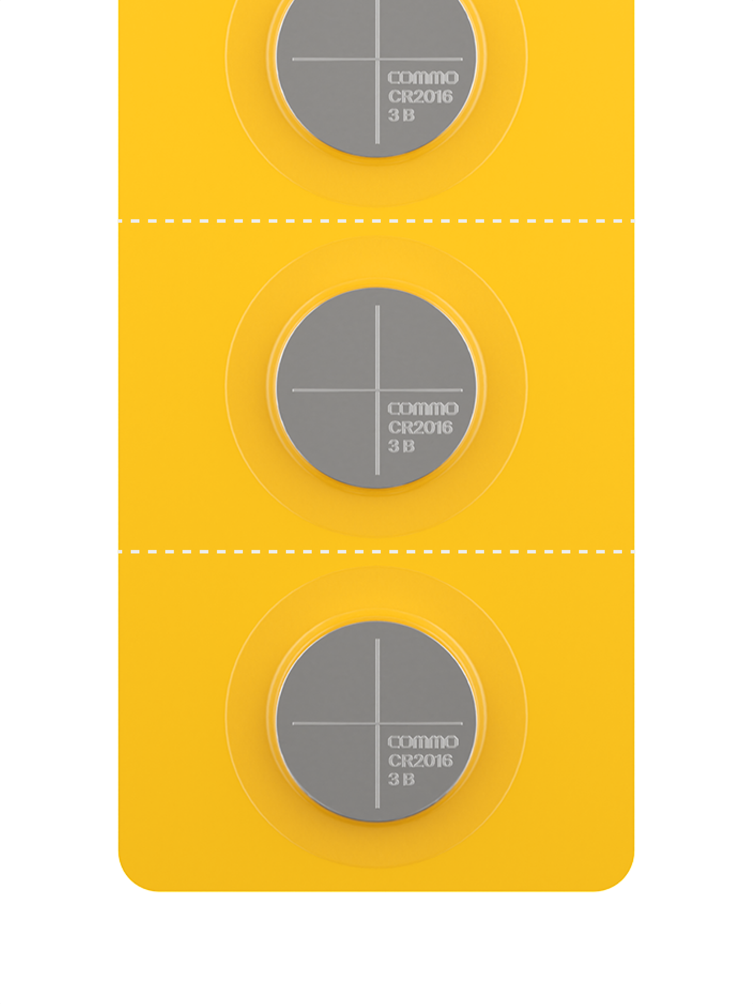 Батарейки литиевые COMMO Everyday Batteries CR2016 5 штук в упаковке - фото 3