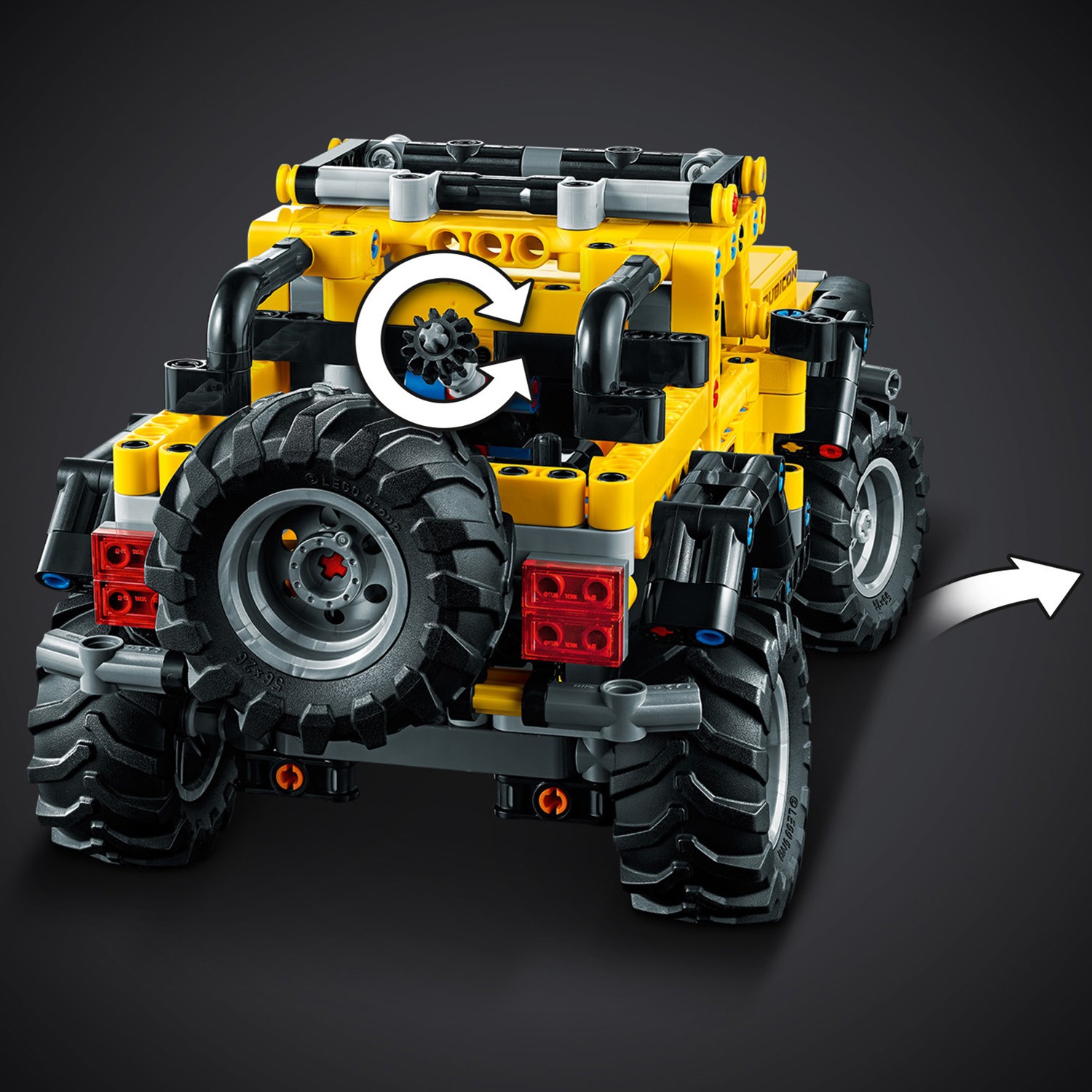 Конструктор LEGO Technic Jeep Wrangler блочный - фото 5