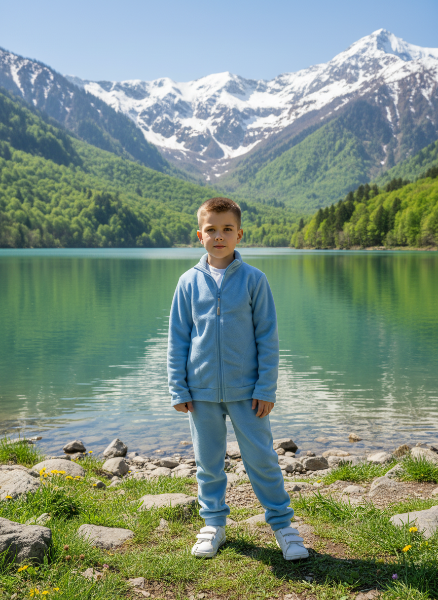 Костюм Утенок 762(ш) голубой - фото 2