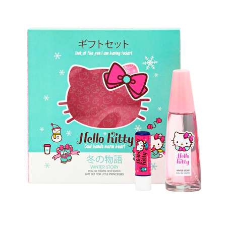Набор HELLO KITTY Winter Story Туалетная вода 50 мл + Бальзам для губ