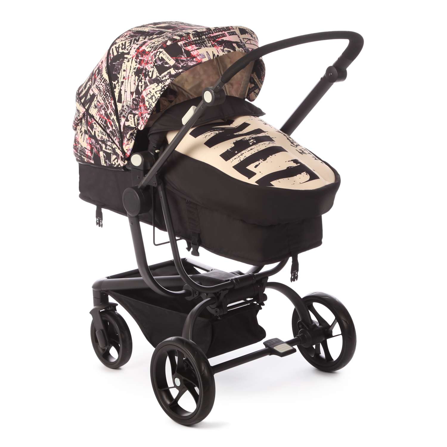Коляска трансформер Babyton Spider Beige - фото 10