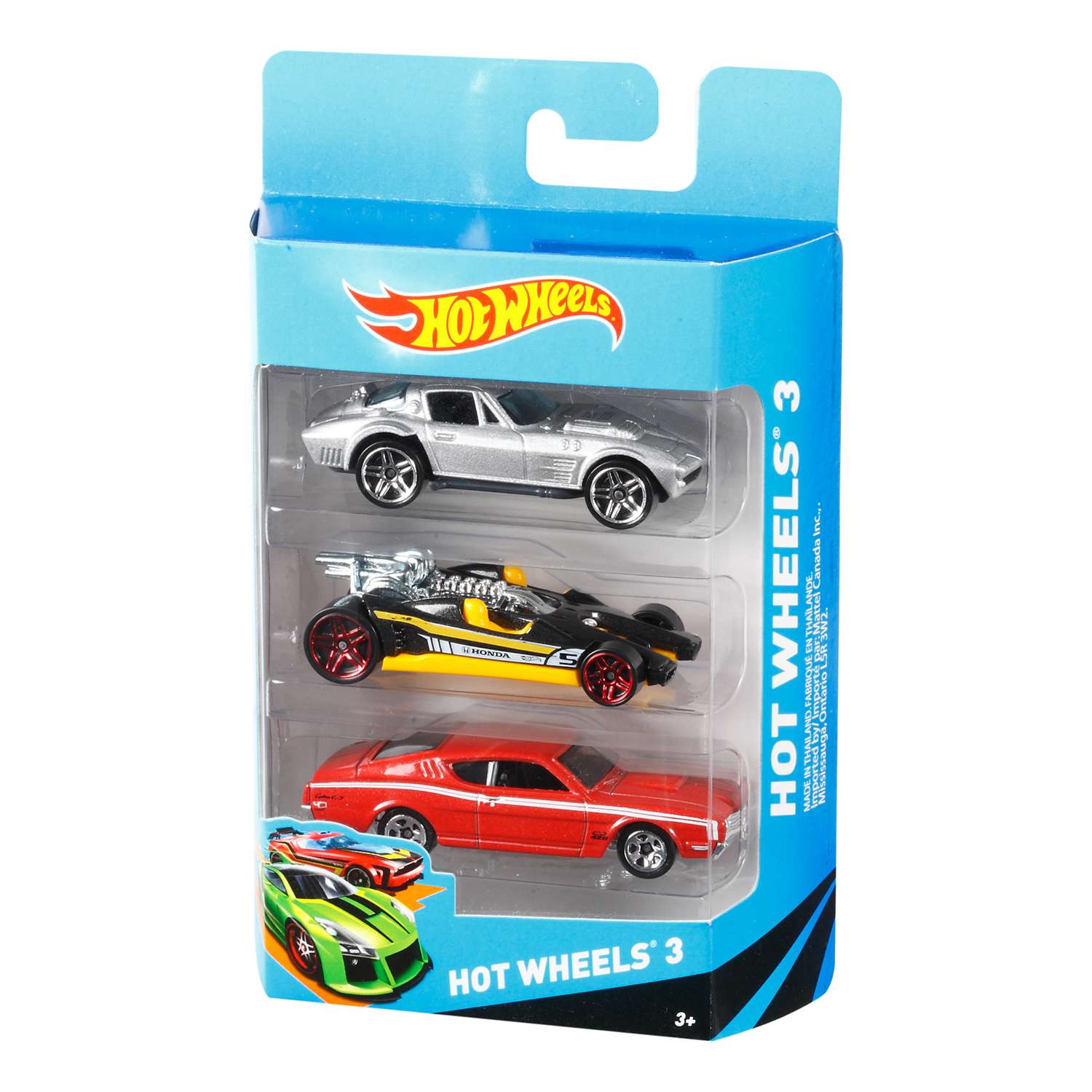 Игровой набор Hot Wheels из 3 машинок в ассортименте K5904 - фото 22