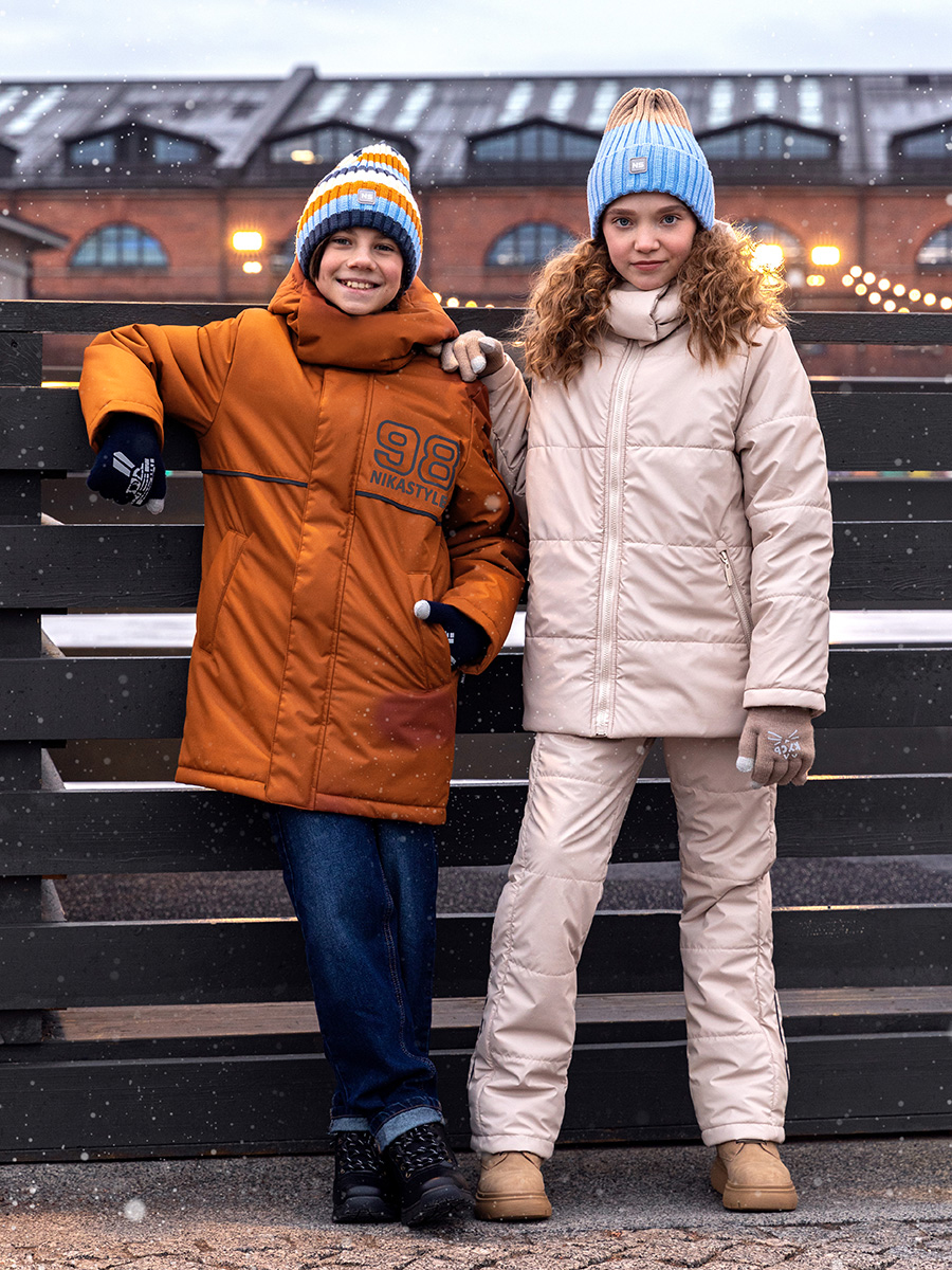 Парка NIKASTYLE 4з3923 кэмел - фото 5