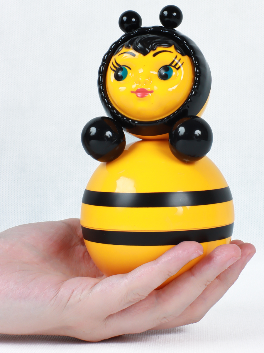 Игрушка Котовские неваляшки неваляшка Пчелка - фото 8