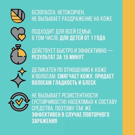Спрей от вшей и гнид Gardex Therapy 80мл с 12месяцев