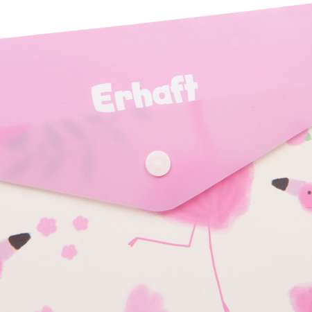 Папка-уголок Erhaft Фламинго А4